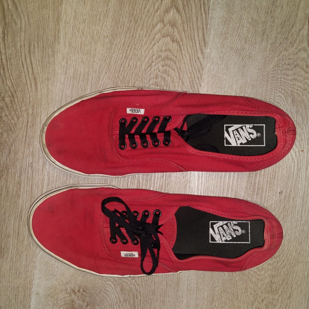 Red Chili Pepper Vans